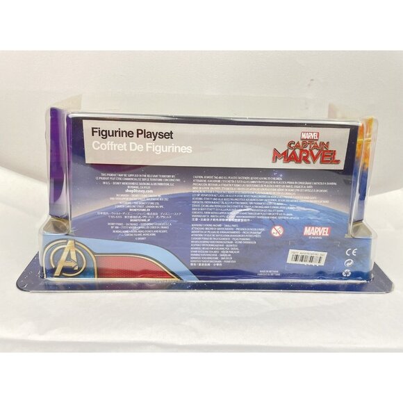 Disney Captain Marvel Exclusive 6 Piece PVC Figure Play Set Cake Toppers - Picture 5 of 6